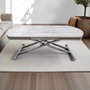 Hanah Home Yan Yari Oval - Lisbon, Chrome